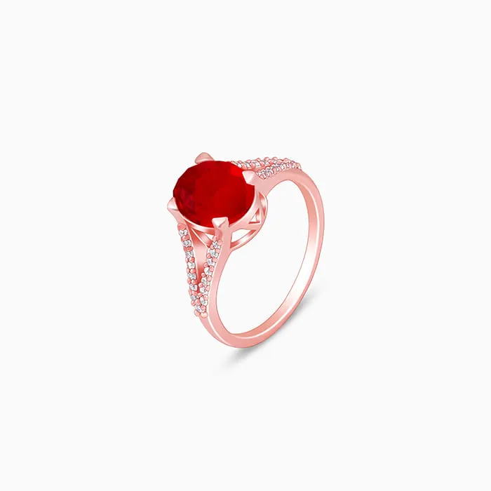 Rose Gold Epic Romance Ring Giva