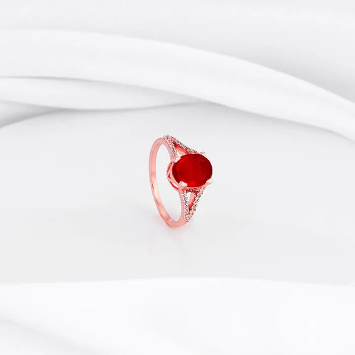 Rose Gold Epic Romance Ring Giva
