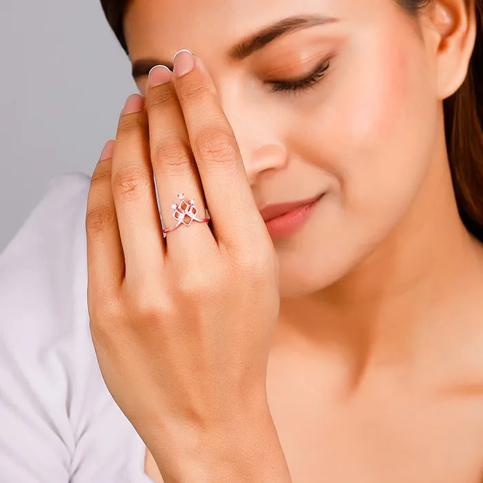 Rose Gold Eternity Ring Giva