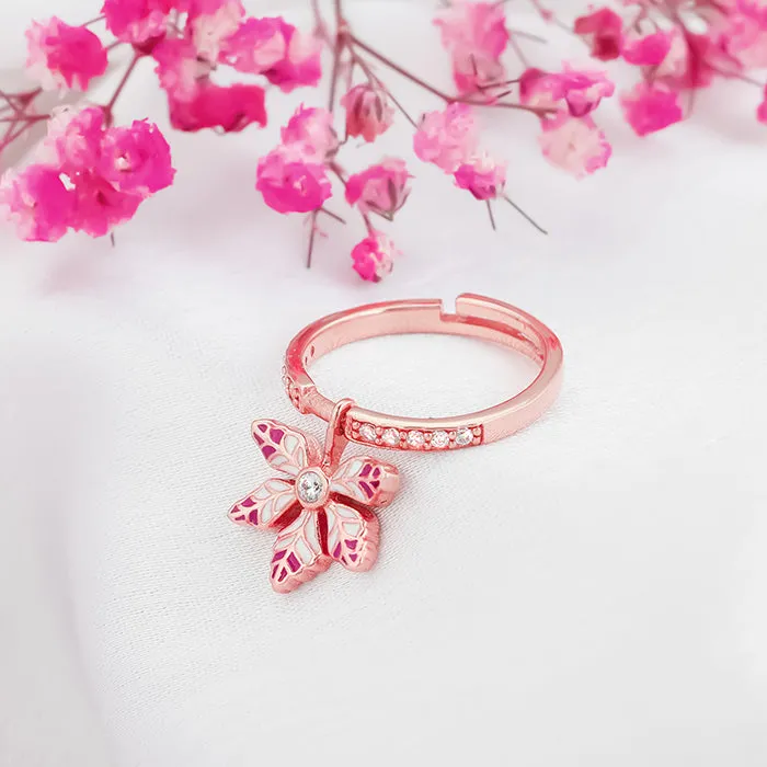 Rose Gold Exotic Ebony Ring Giva