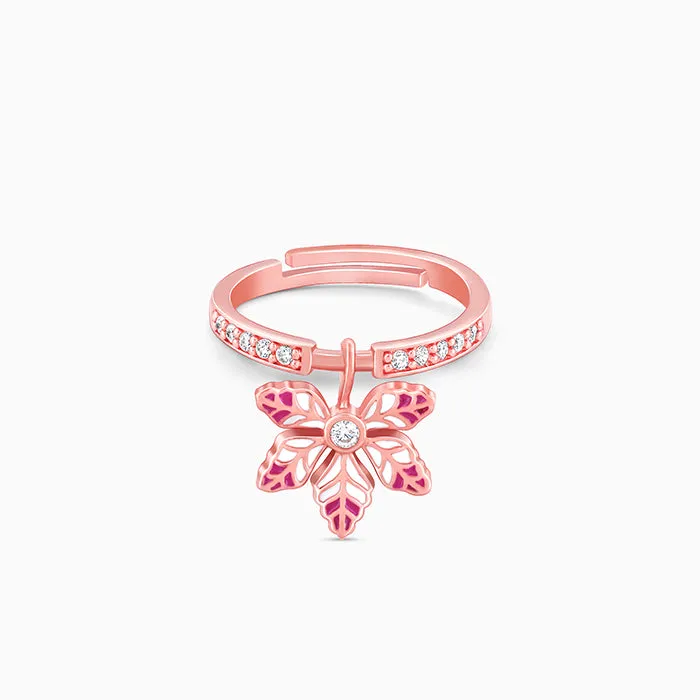 Rose Gold Exotic Ebony Ring Giva