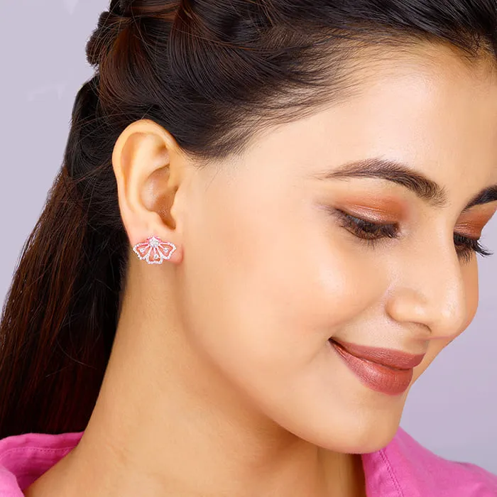 Rose Gold Eyebright Convertible Earrings Giva