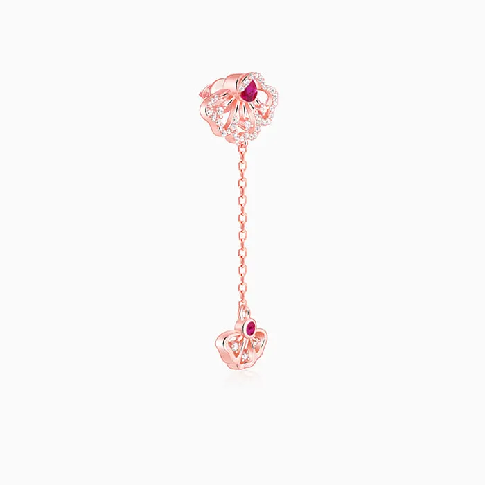Rose Gold Eyebright Dangler Earrings Giva