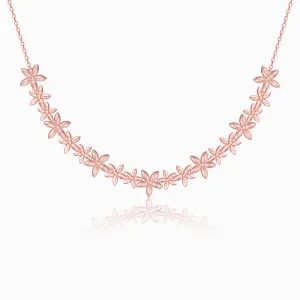 Rose Gold Floral Vision Necklace Giva