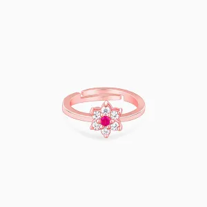 Rose Gold Flower Power Ring Giva