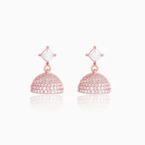 Rose Gold Forever Elegant Jhumki Giva