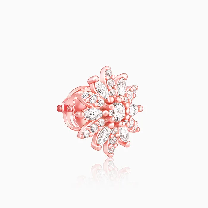 Rose Gold Fresh Flora Earrings Giva