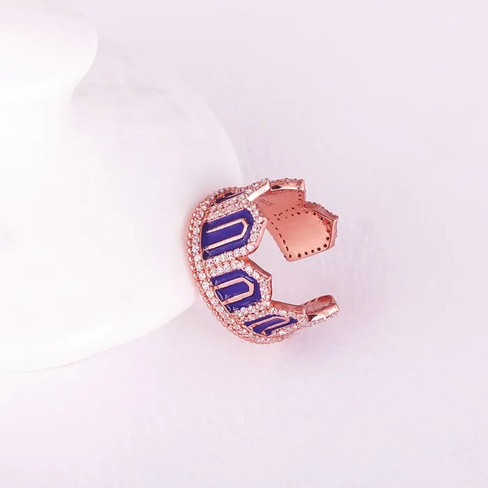 Rose Gold Gates to Taj Ring Giva