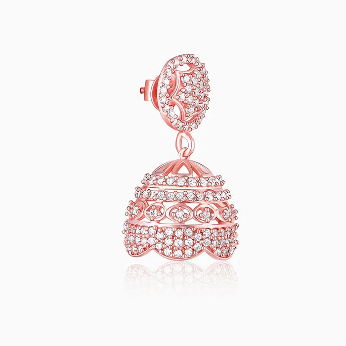 Rose Gold Gorgeous Jhumki Giva