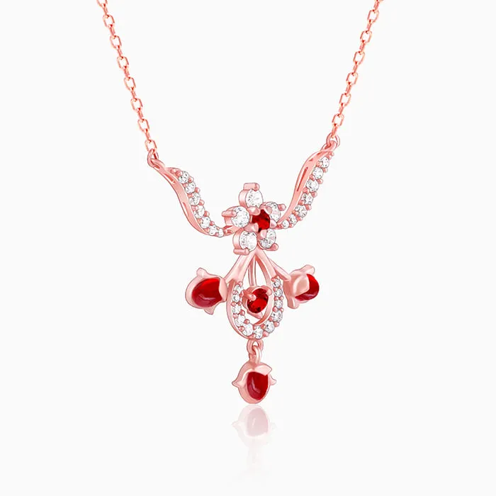 Rose Gold Grow in Love Necklace Giva
