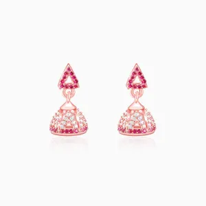 Rose Gold Hansini Jhumki Giva