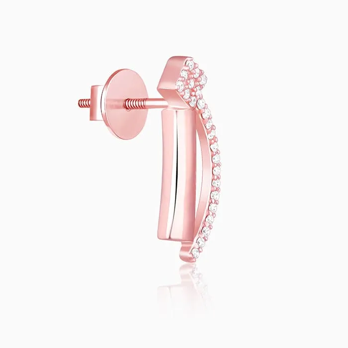 Rose Gold Hope And Happiness Earrings Giva