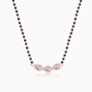 Rose Gold Iconic Love Mangalsutra Giva