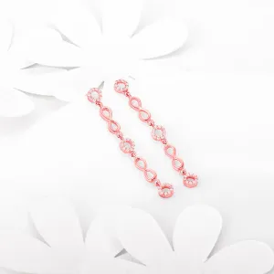 Rose Gold Infinite Connections Earrings Giva