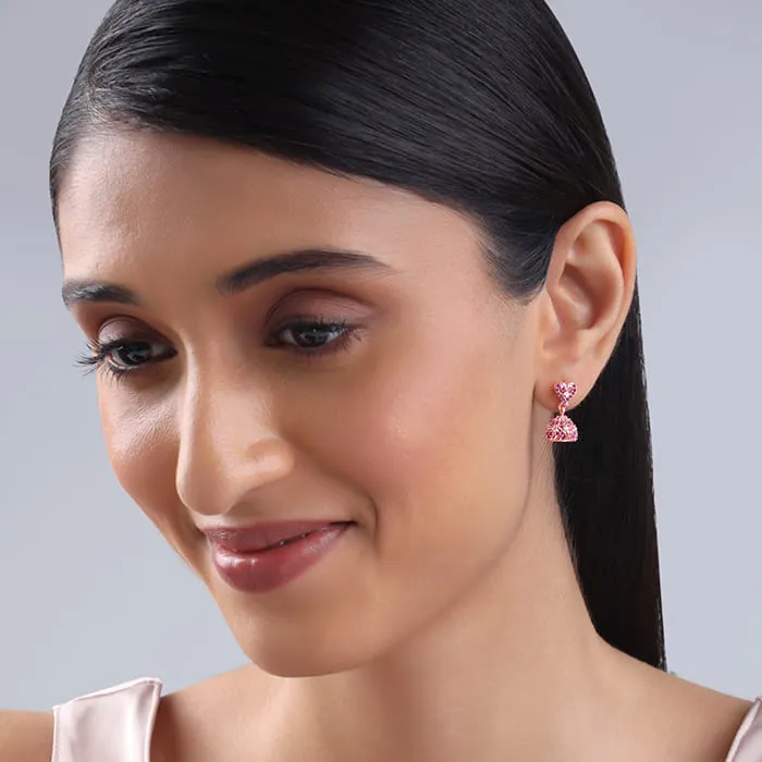 Rose Gold Kalpi Jhumki Giva