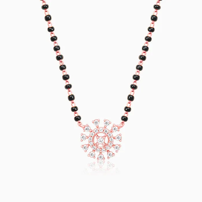 Rose Gold Kivar Mangalsutra Giva