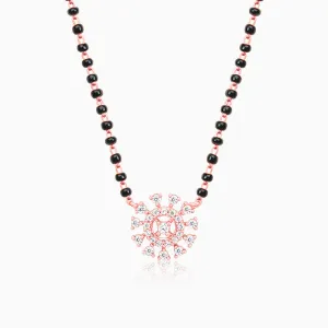 Rose Gold Kivar Mangalsutra Giva