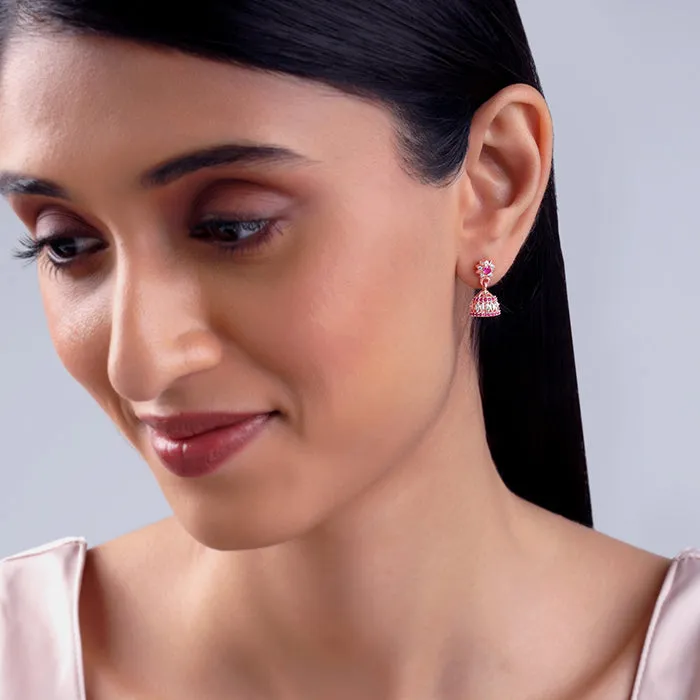 Rose Gold Kosala Jhumki Giva