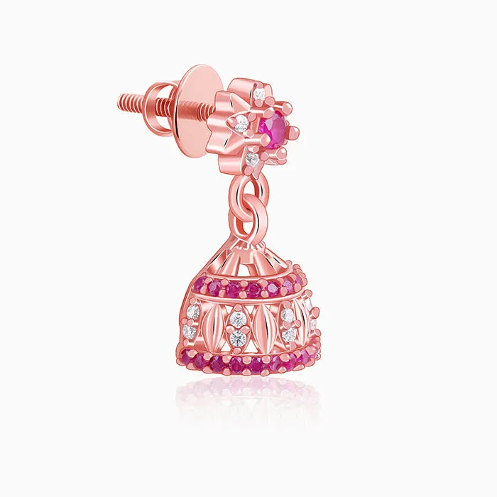 Rose Gold Kosala Jhumki Giva