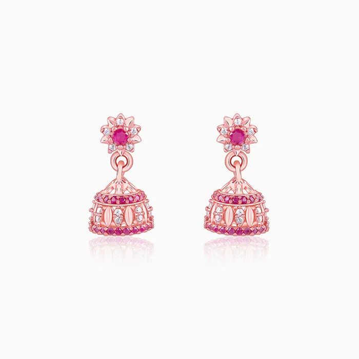 Rose Gold Kosala Jhumki Giva