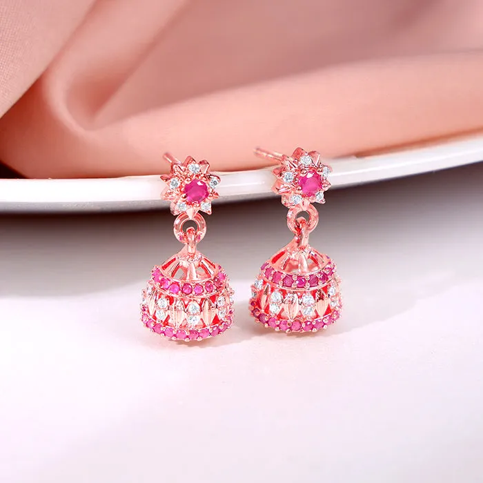 Rose Gold Kosala Jhumki Giva