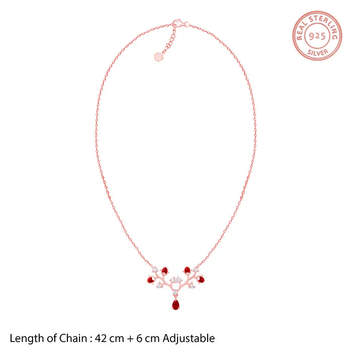 Rose Gold Love Garden Necklace Giva