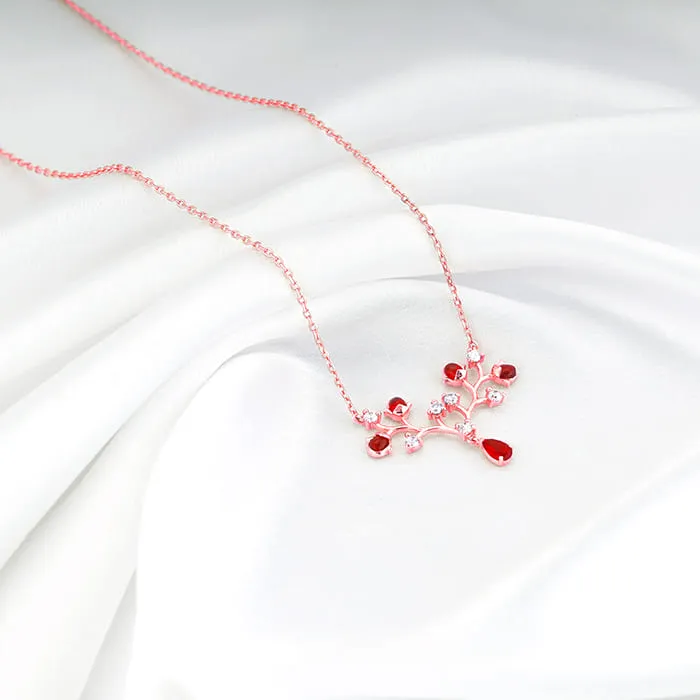 Rose Gold Love Garden Necklace Giva