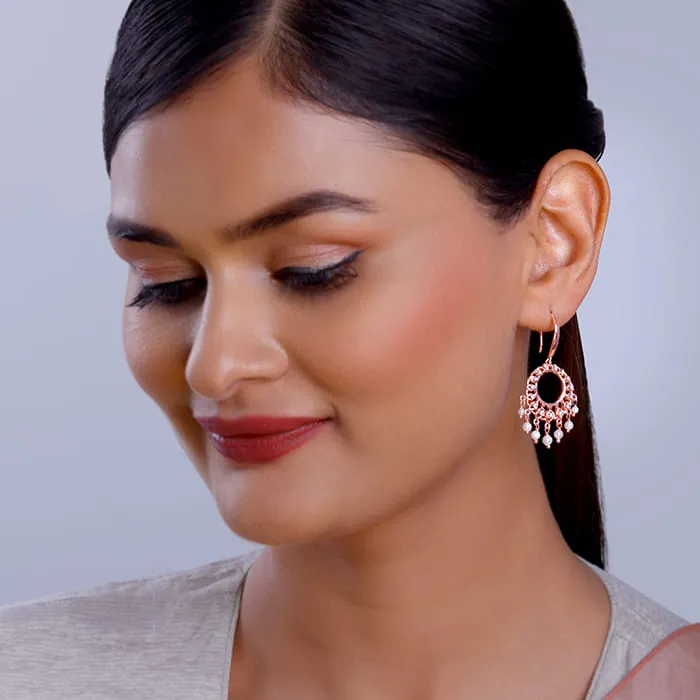 Rose Gold Mohini Earrings Giva
