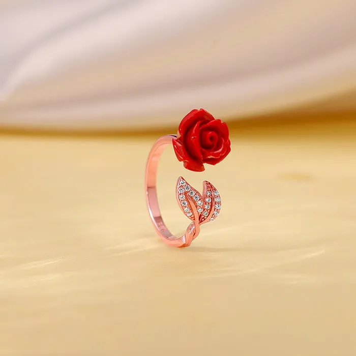 Rose Gold My Floral Ring Giva