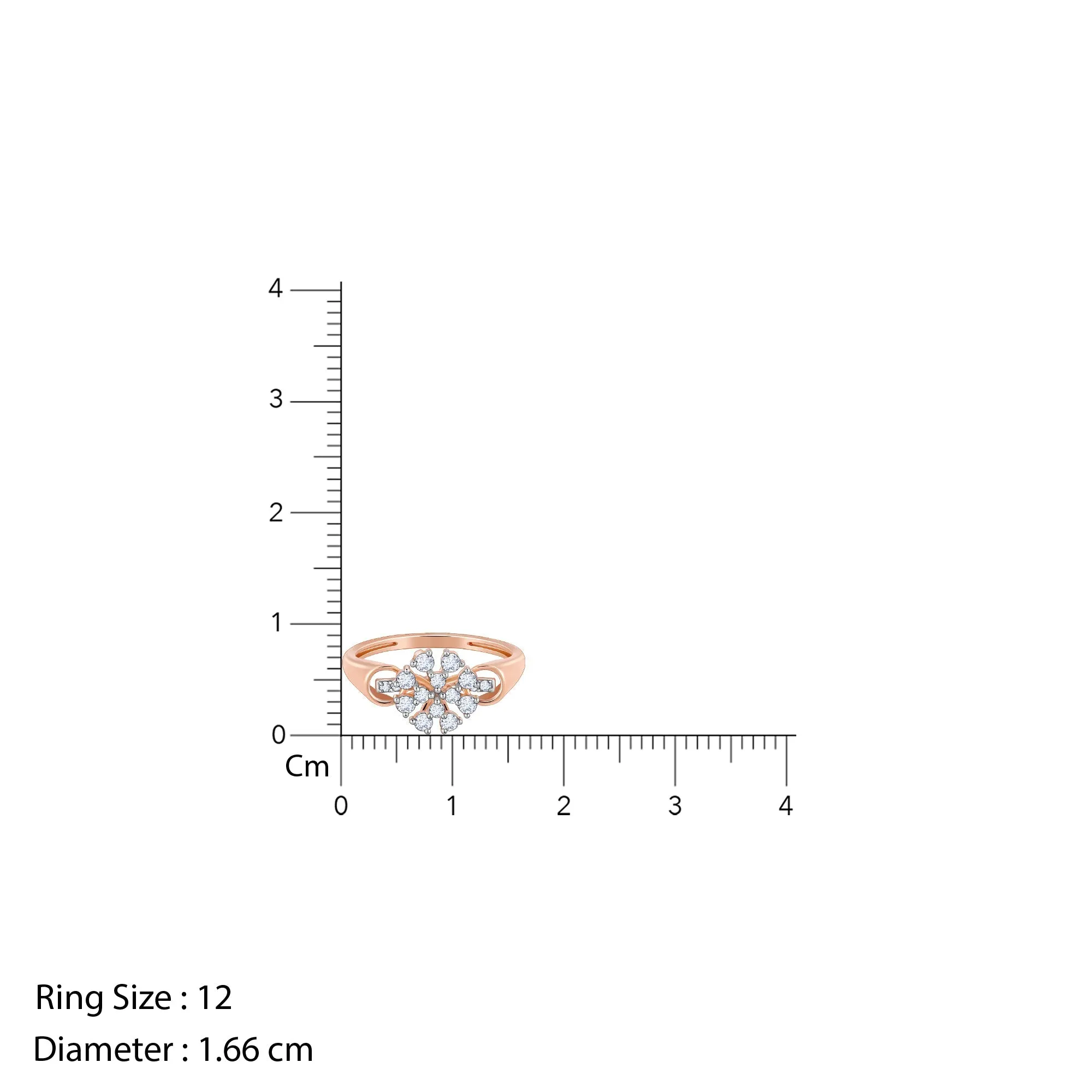 Rose Gold Nivara Diamond Ring Giva