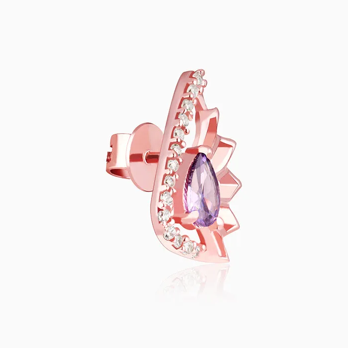 Rose Gold Notre Dame Earrings Giva