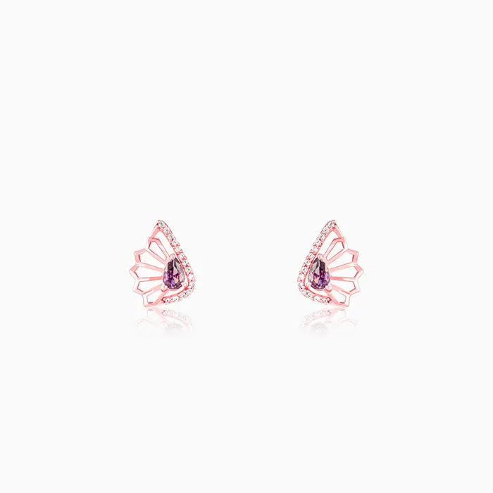 Rose Gold Notre Dame Earrings Giva