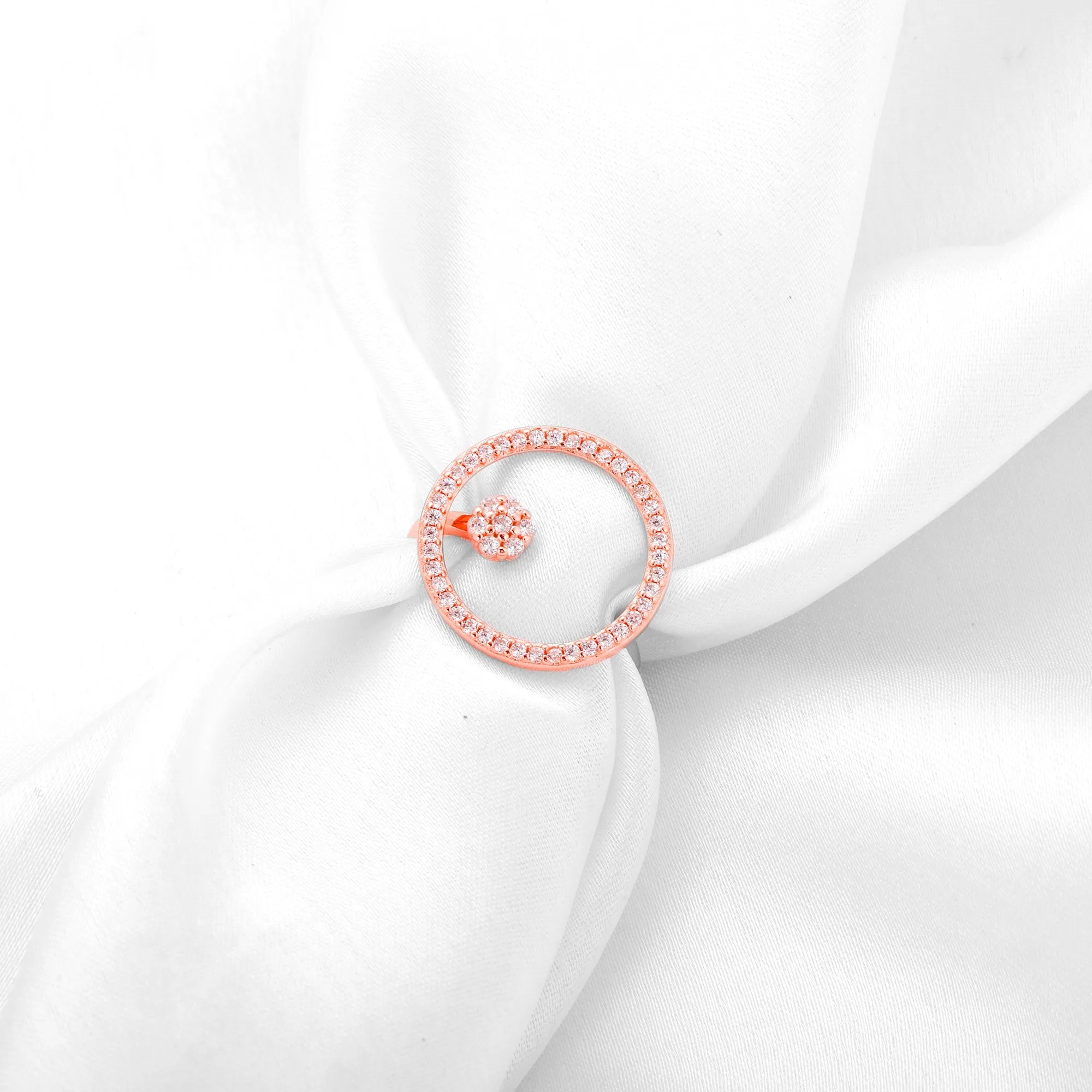 Rose Gold Orbit Ring Giva