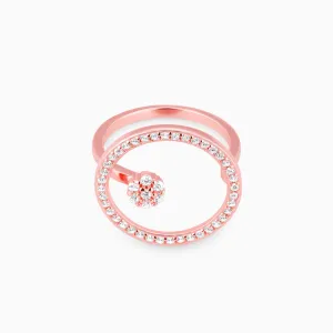 Rose Gold Orbit Ring Giva