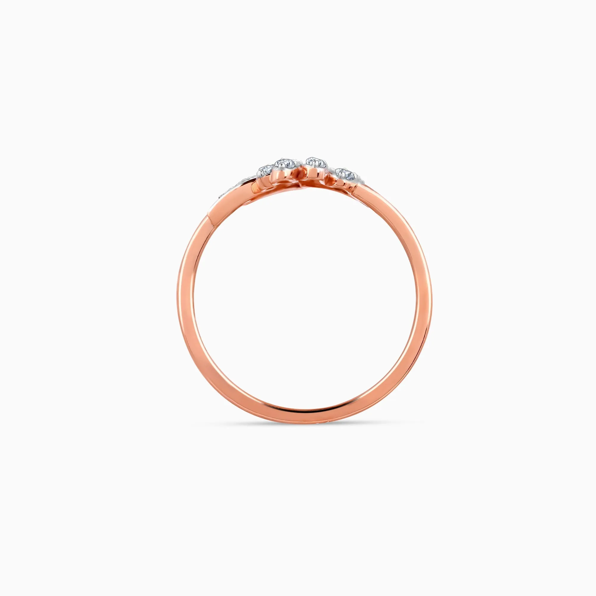 Rose Gold Peacock Diamond Ring Giva