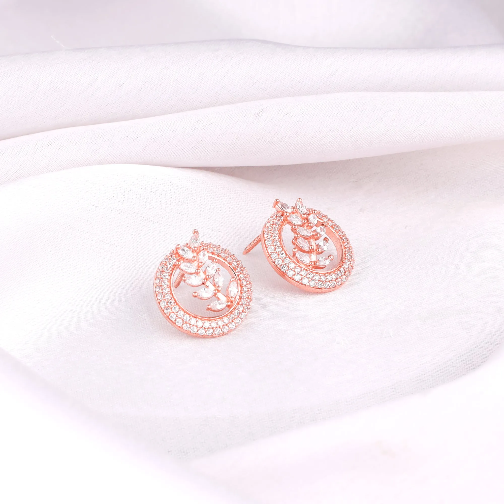 Rose Gold Periwinkle Mangalsutra Set Giva