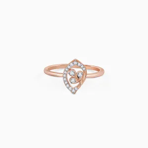 Rose Gold Petal Dream Diamond Ring Giva