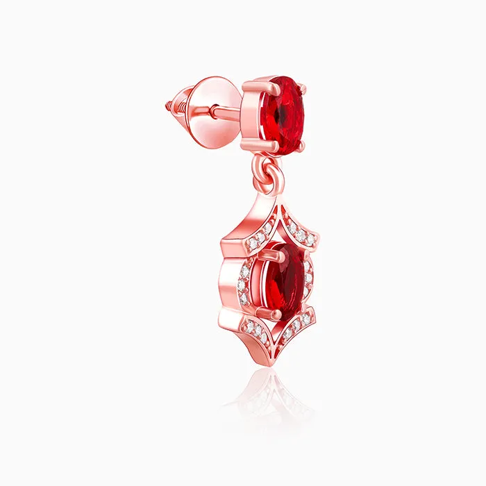 Rose Gold Pretty Woman Earrings Giva