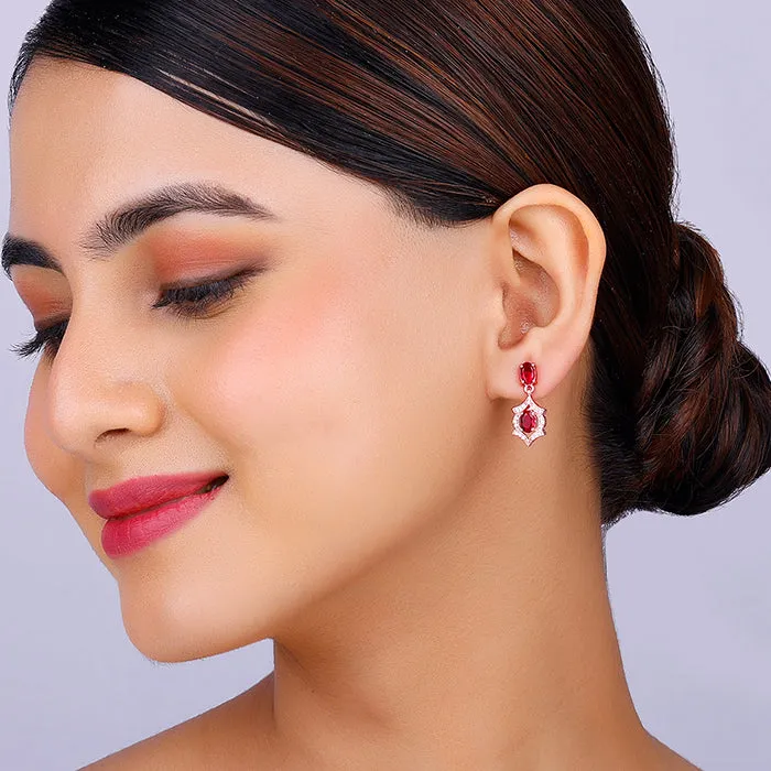 Rose Gold Pretty Woman Earrings Giva