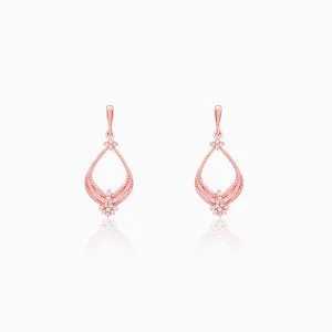 Rose Gold Princess Earrings Giva