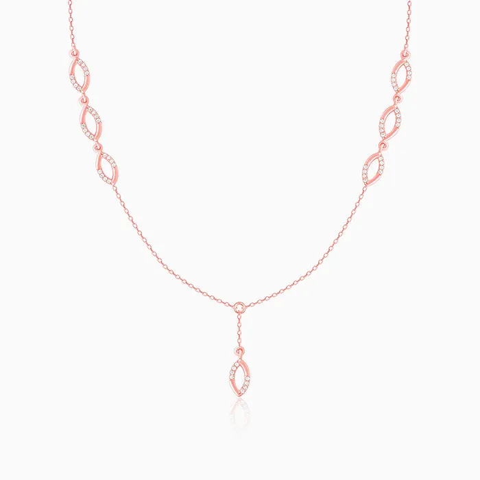 Rose Gold Regal Radiance Necklace Giva