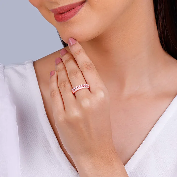 Rose Gold Reina Ring Giva