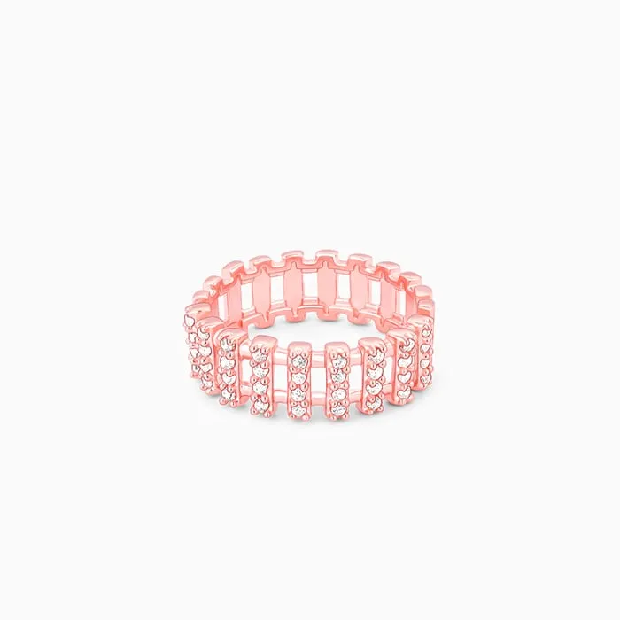 Rose Gold Seamless Love Ring Giva