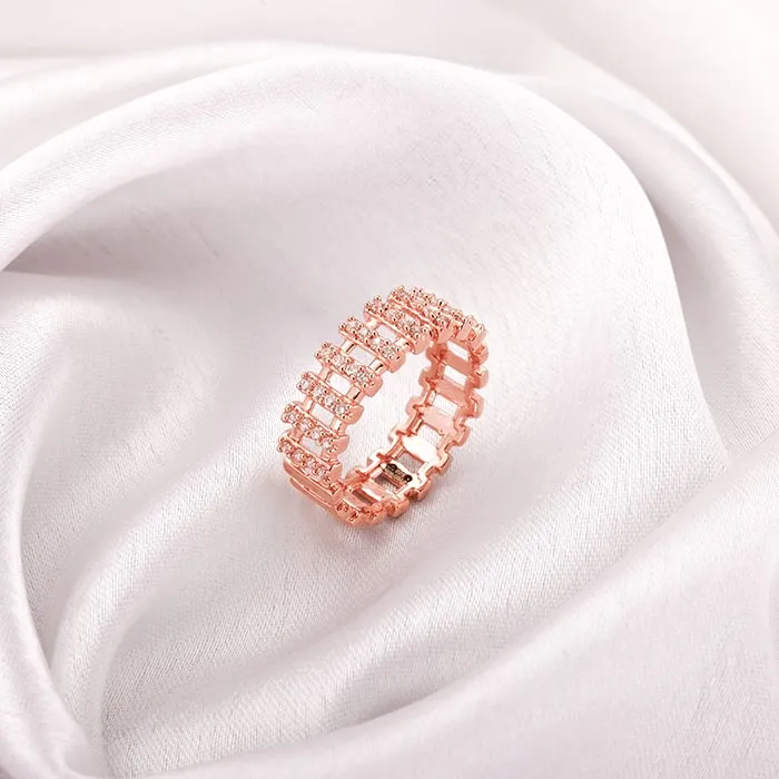 Rose Gold Seamless Love Ring Giva