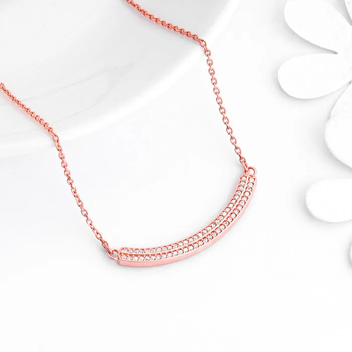 Rose Gold Slender Necklace Giva