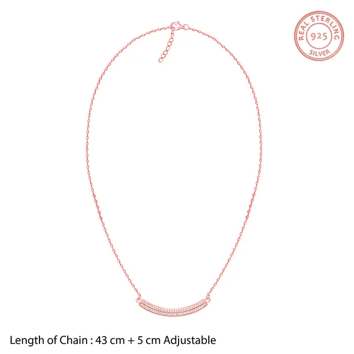 Rose Gold Slender Necklace Giva