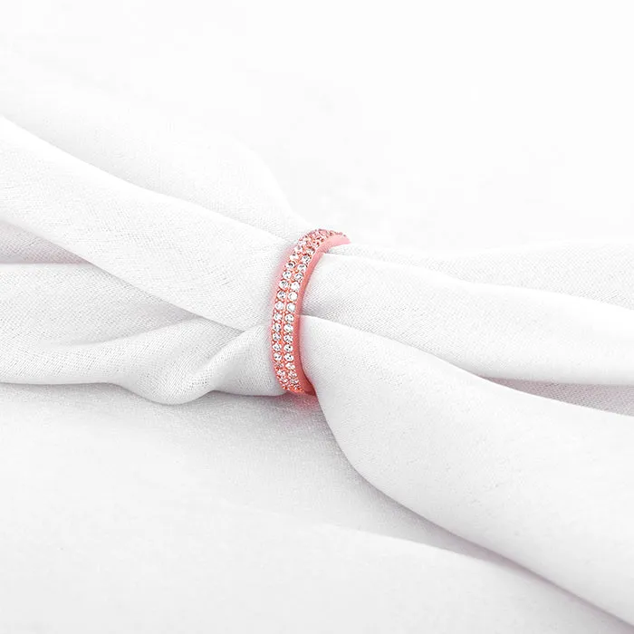Rose Gold Slender Ring Giva