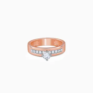 Rose Gold Smitten Solitaire Diamond Ring Giva