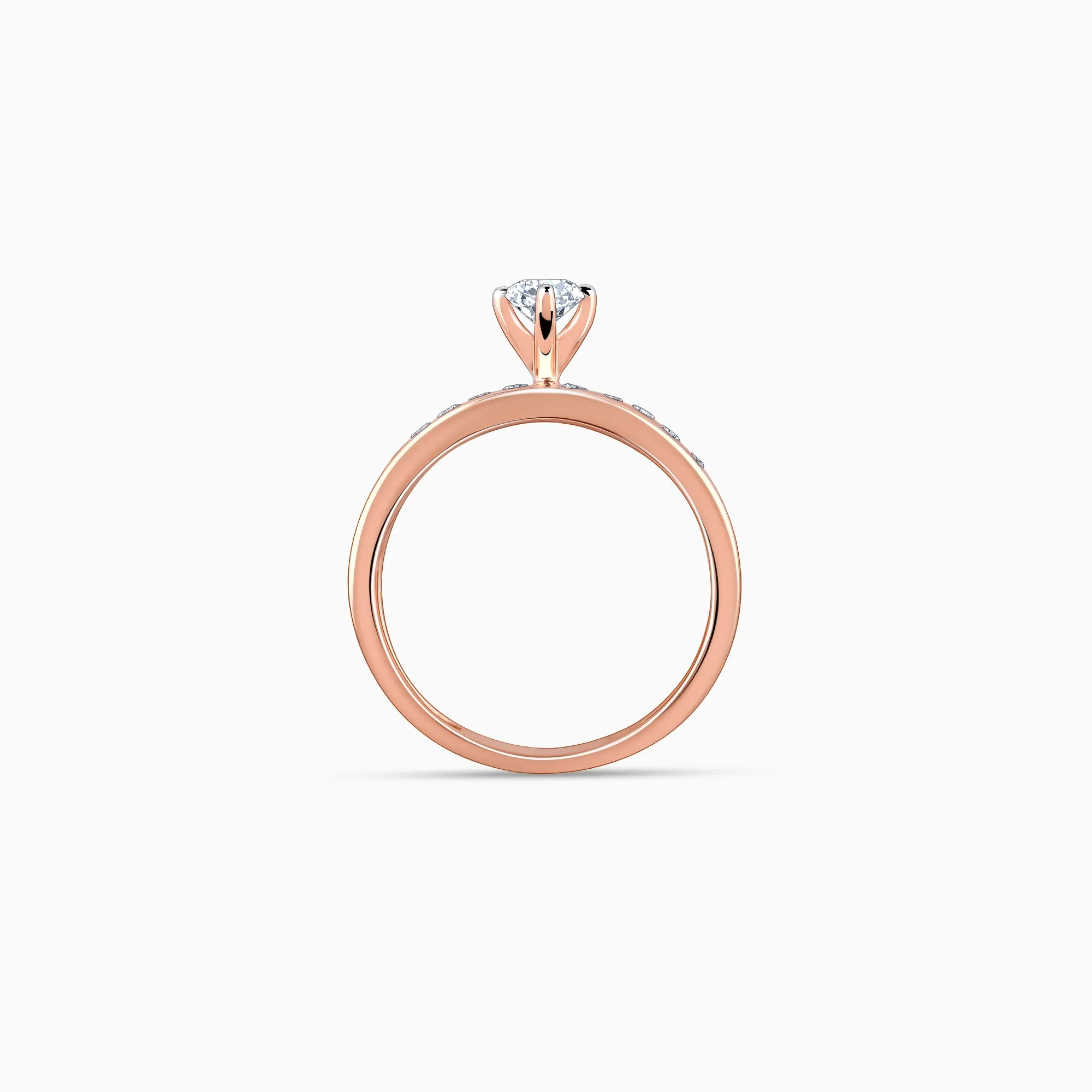 Rose Gold Smitten Solitaire Diamond Ring Giva