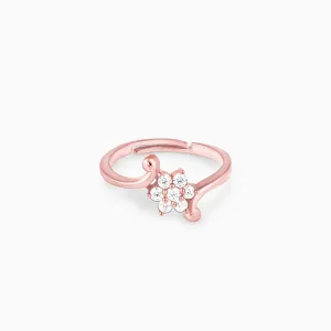 Rose Gold Snowflake Ring Giva